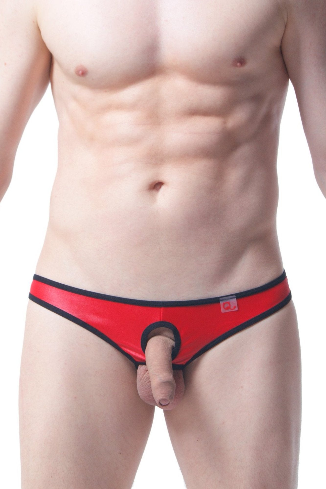 string rouge pour homme