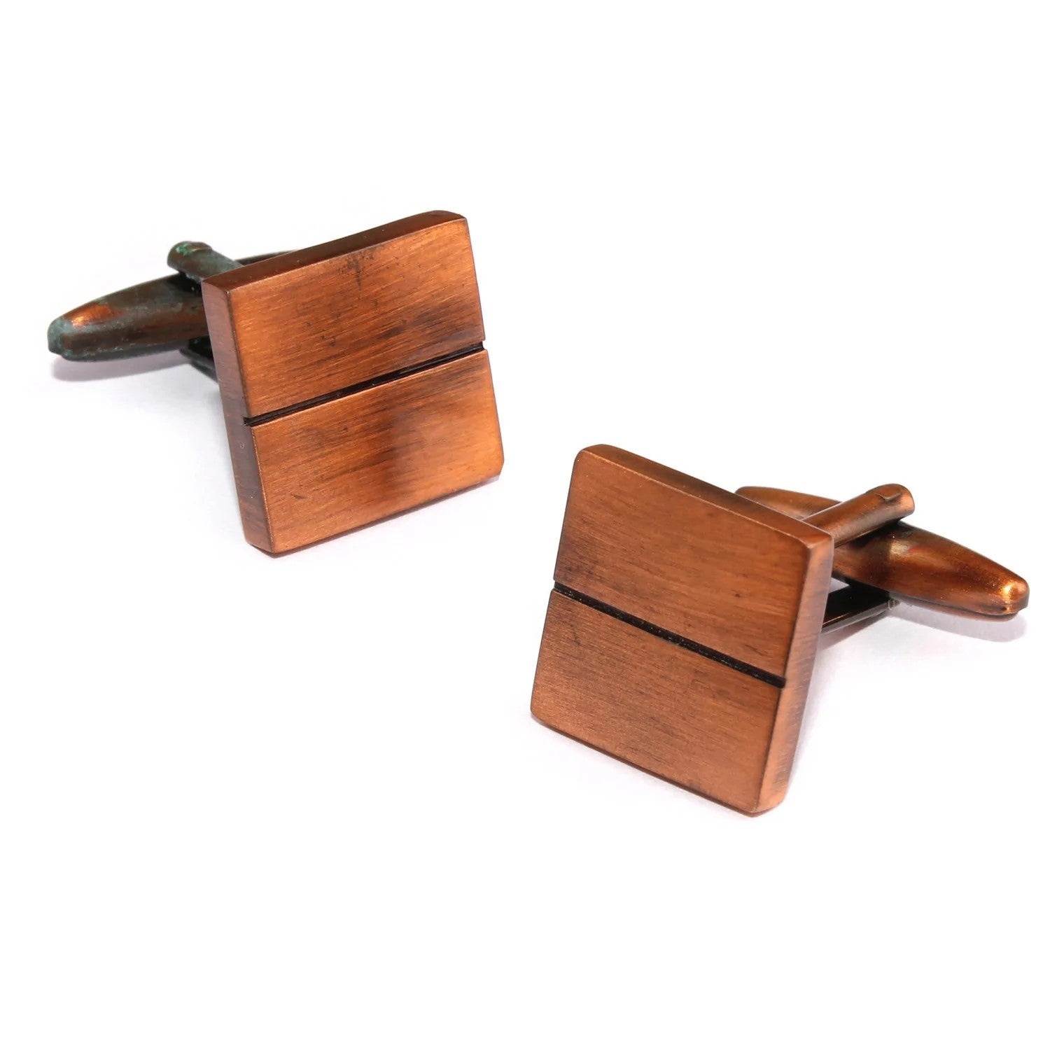 Square Cufflinks - Copper