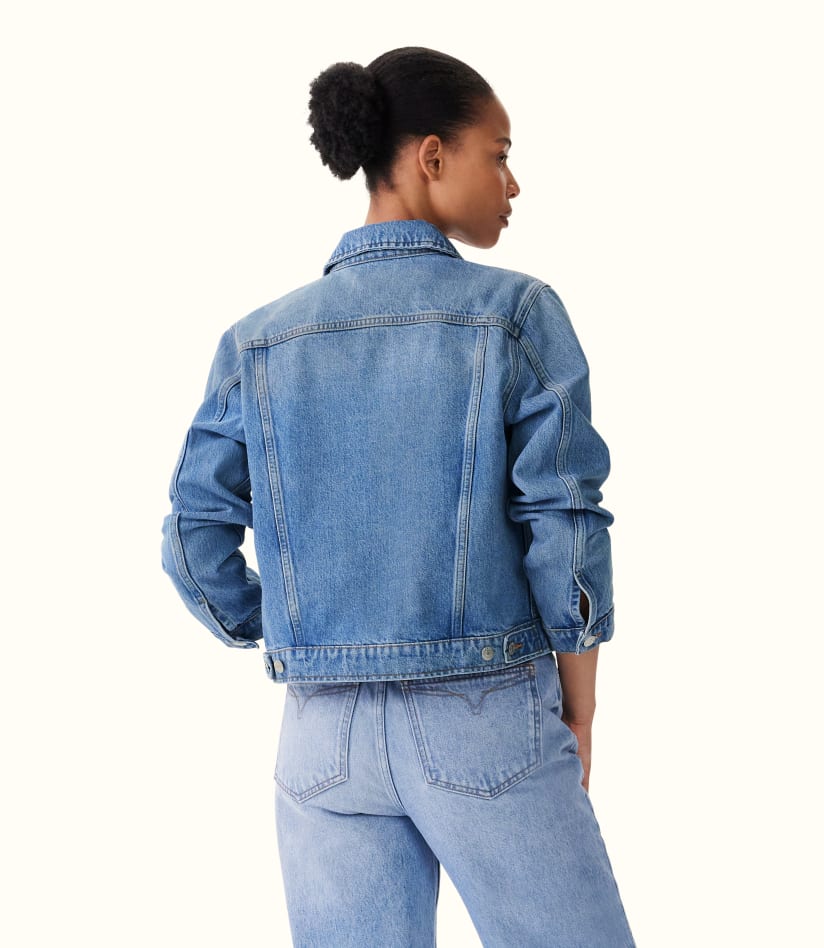 Mile Denim Jacket - Light Indigo Wash