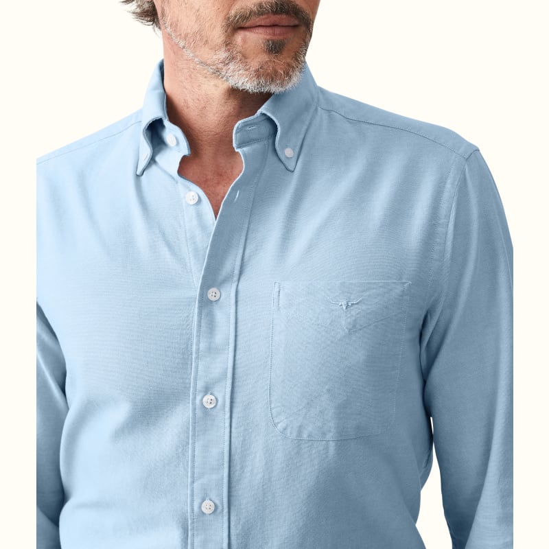 Collins Shirt - Oxford - Light Blue