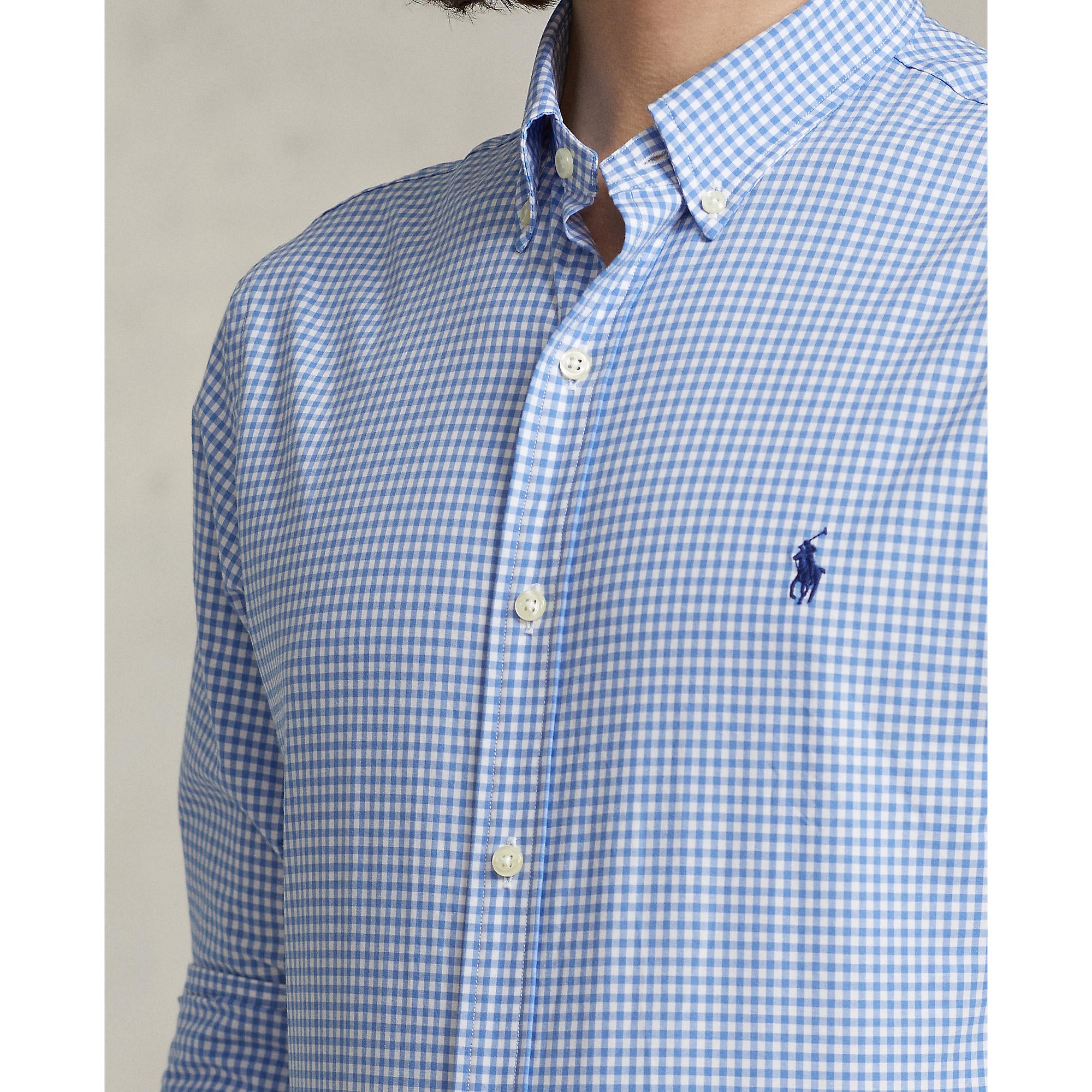 Polo Ralph Lauren - Poplin Shirt - Gingham - Blue & White