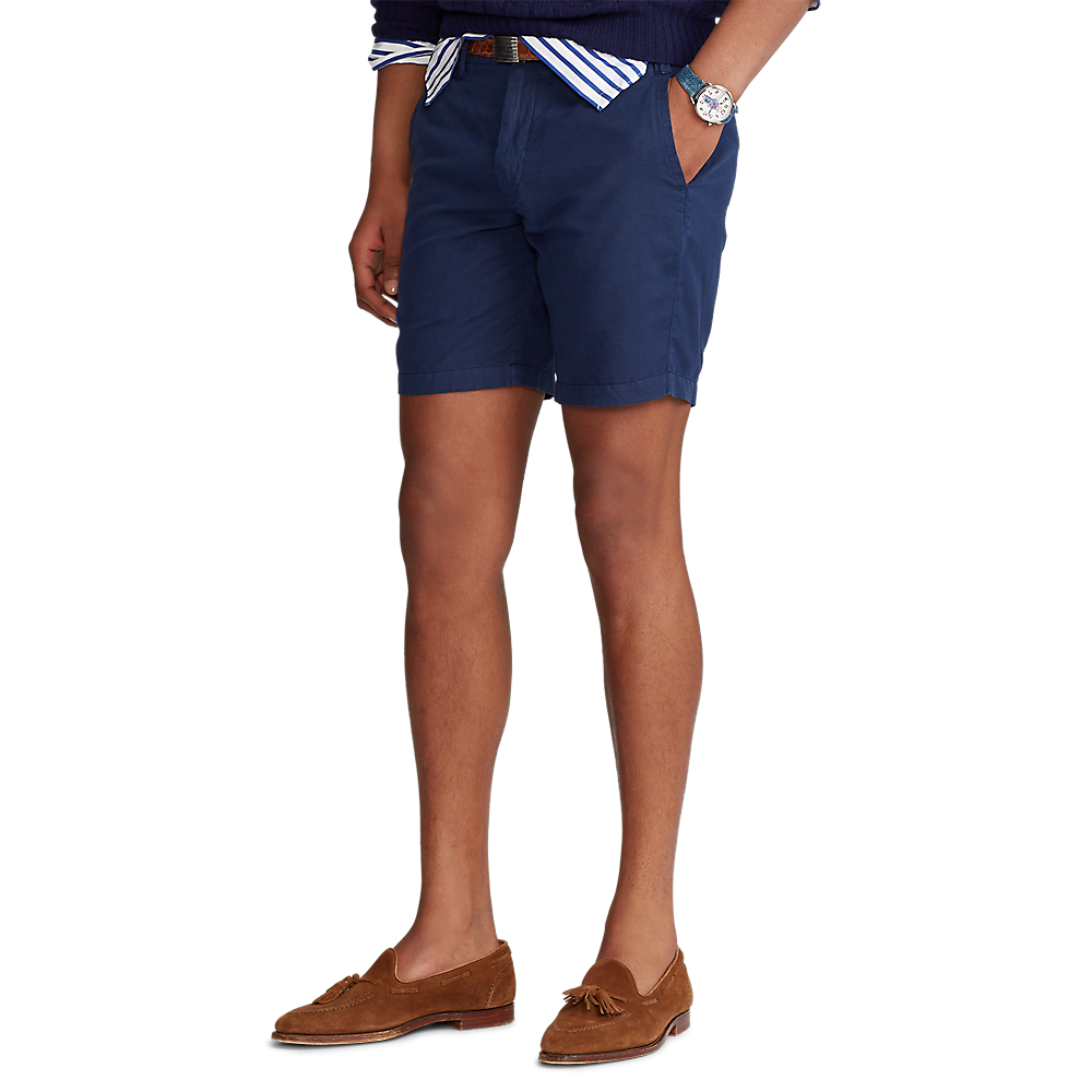 Navy Linen Shorts | Shop Men's Polo Ralph Lauren Shorts Online | Blowes  Clothing