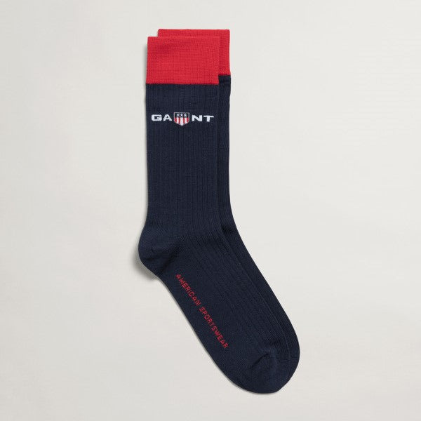 Sport Socks - Grey/Navy | Navy/Red