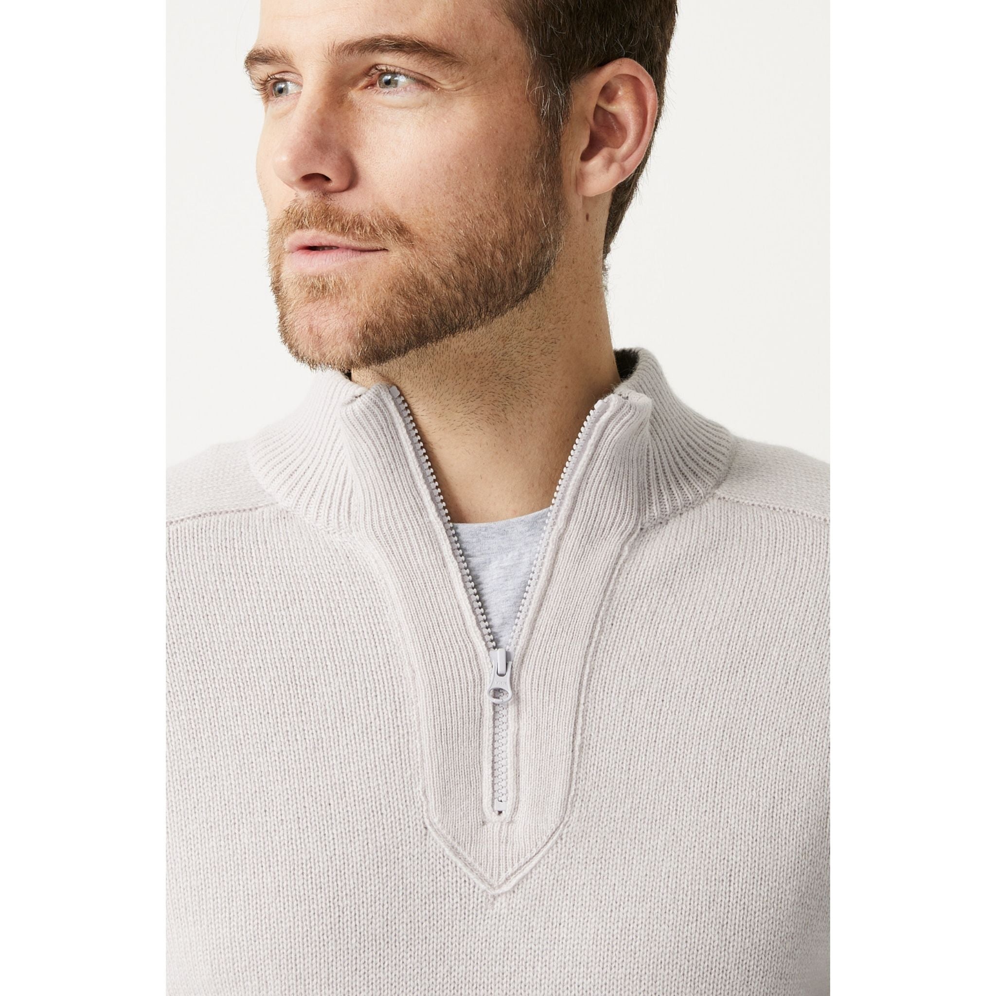 Oberon Half Zip Sweater - Blue | Glacier