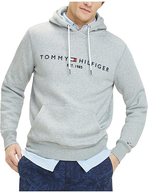 Tommy Hilfiger - Core Logo Hoodie - Navy | Grey