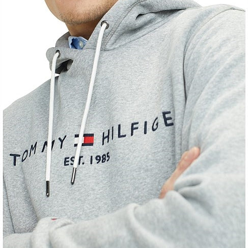 Tommy Hilfiger - Core Logo Hoodie - Navy | Grey