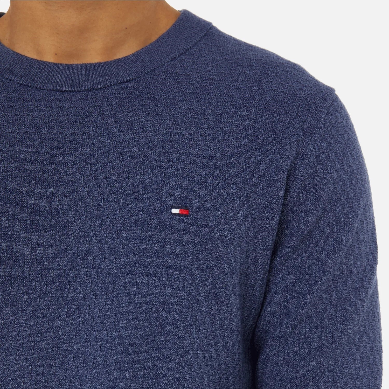 Tommy Hilfiger - Crew Neck Pullover - Faded Indigo