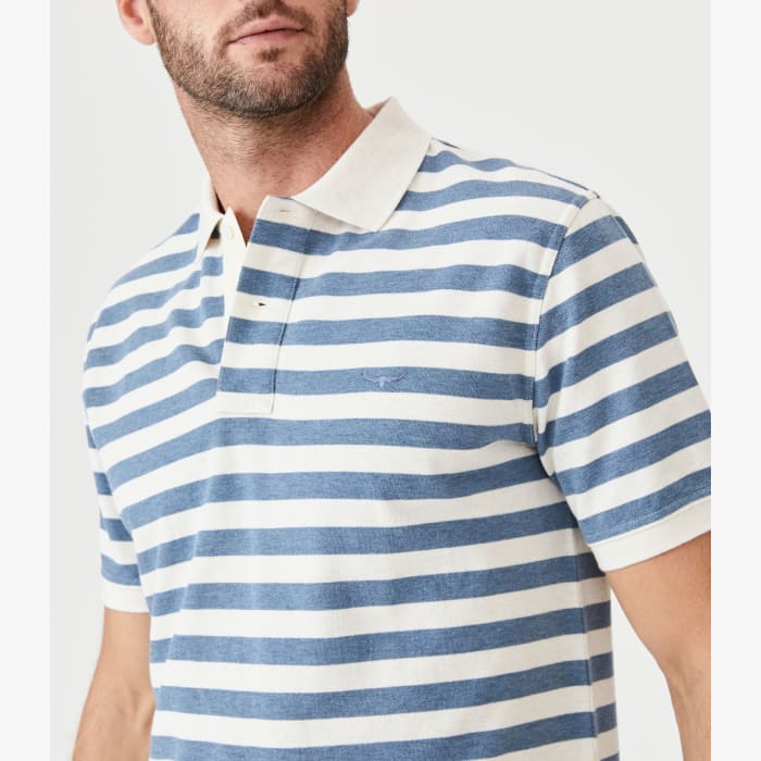 Rod Polo - Stripe - Blue White