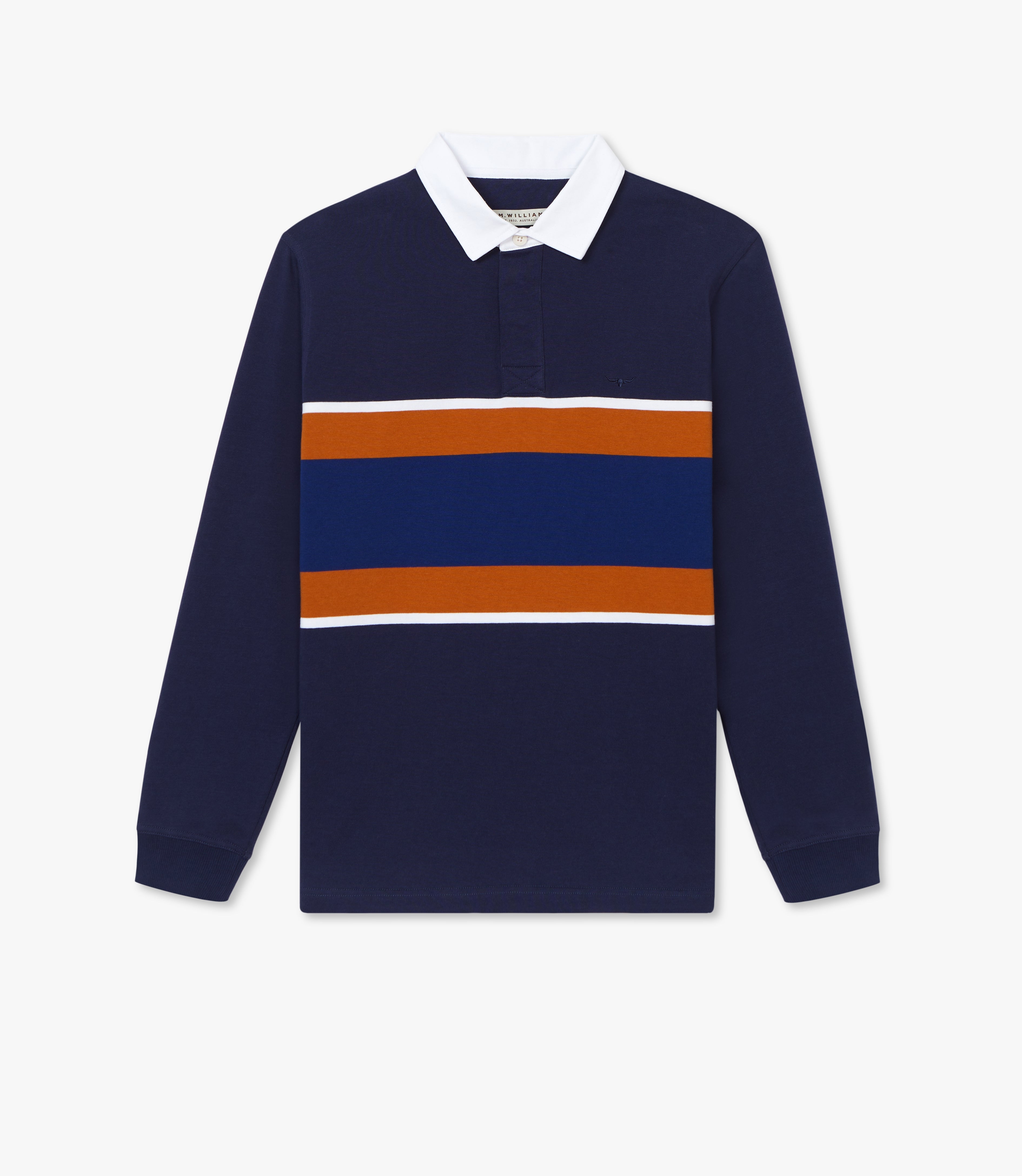 R.M.Williams - Culburra Rugby - Navy, White & Orange