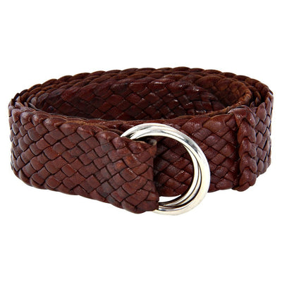 Queenslander Kangaroo Plaited Men's Ring Belt | Blowes Clothing