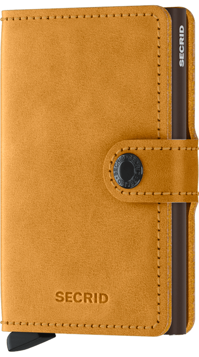 Secrid Miniwallet - Vintage - Ochre