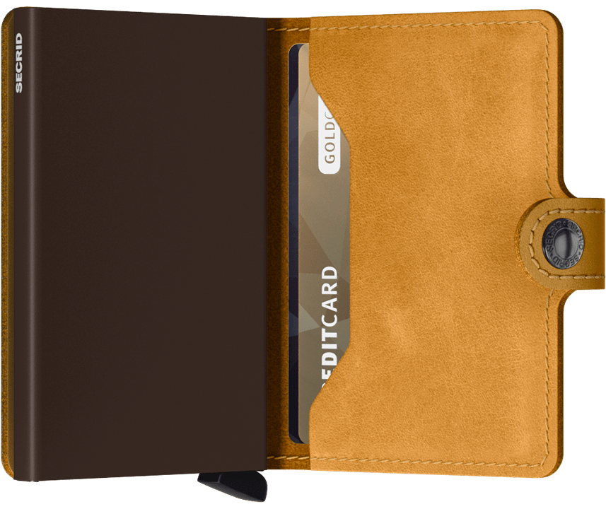 Secrid Miniwallet - Vintage - Ochre