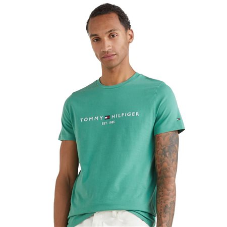 Tommy Hilfiger - Logo Tee - Central Green