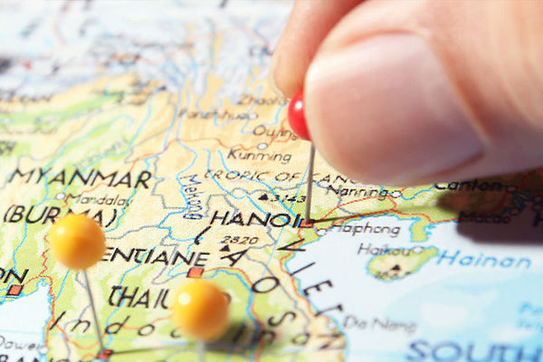 Hanoi Vietnam Map