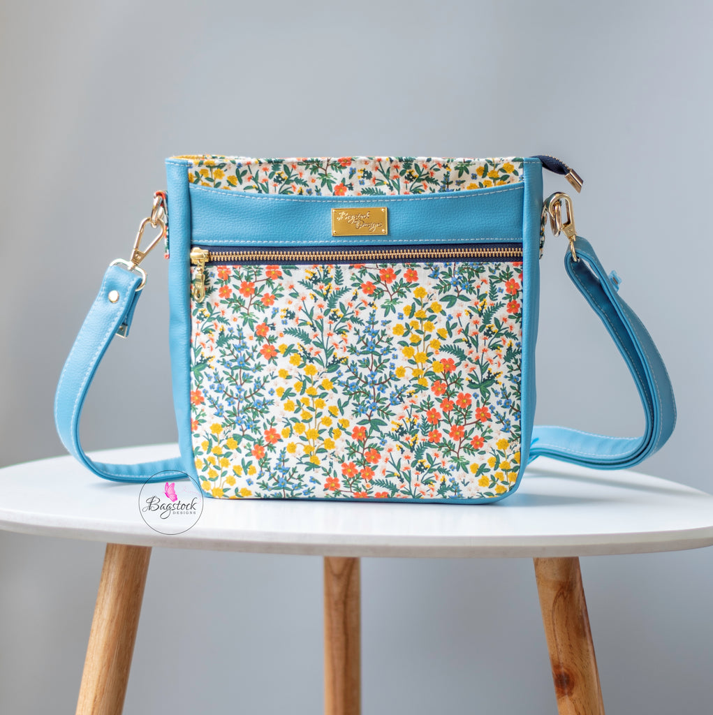 The Plumeria Crossbody Bag (new PDF pattern) – Bagstock Designs