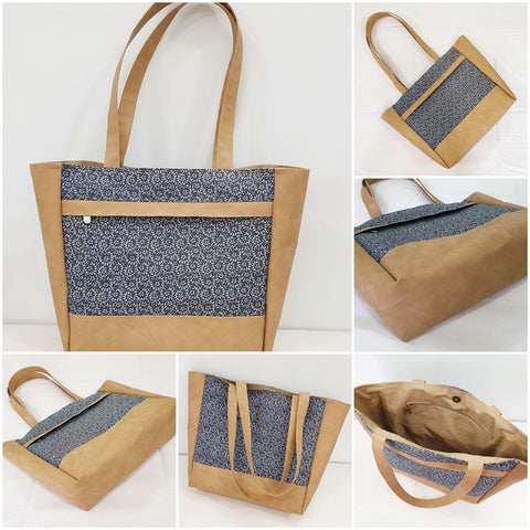 Myra Shopping Tote – Bagstock Designs