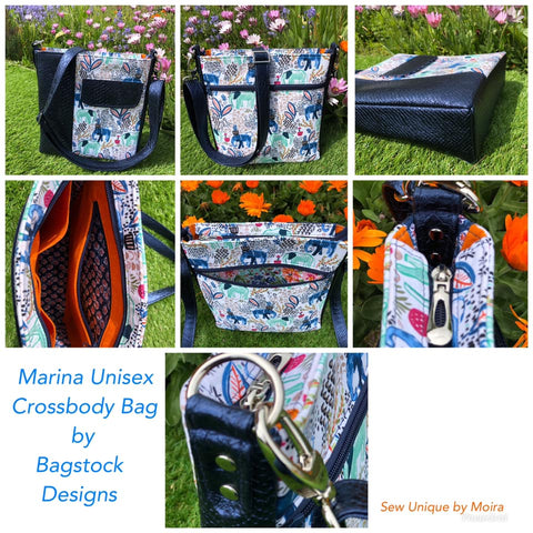 Marina Unisex Crossbody Bag – Bagstock Designs