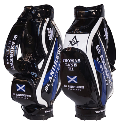 custom golf bag - gloss finish