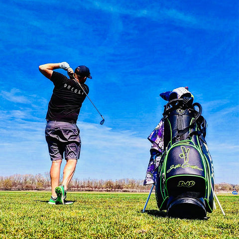 custom golf stand carry bag lightweight
