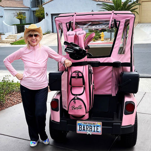 Custom Golf Lady cart bag LPGA Vessel