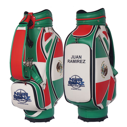 Custom Flag Golf Bags for patriotic golfers all countries available