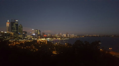 Perth at night