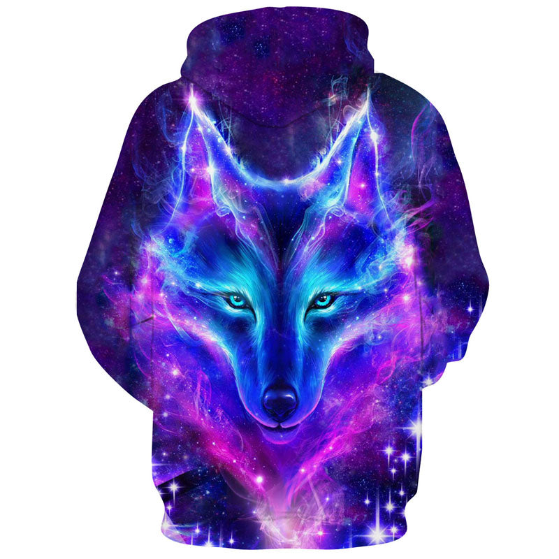 wolf galaxy hoodie