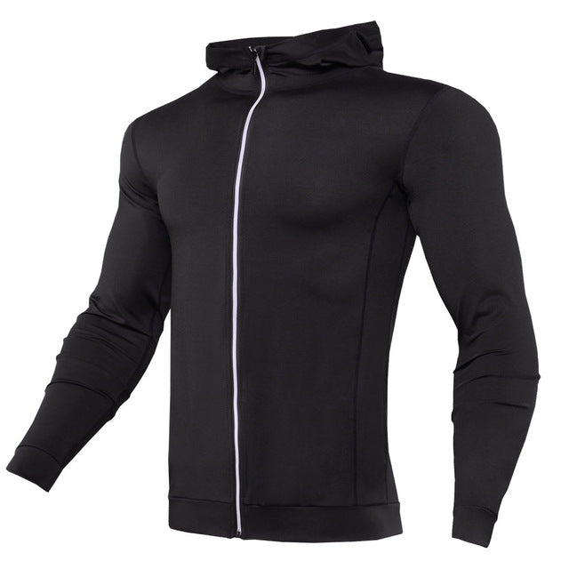 hooded compression shirt