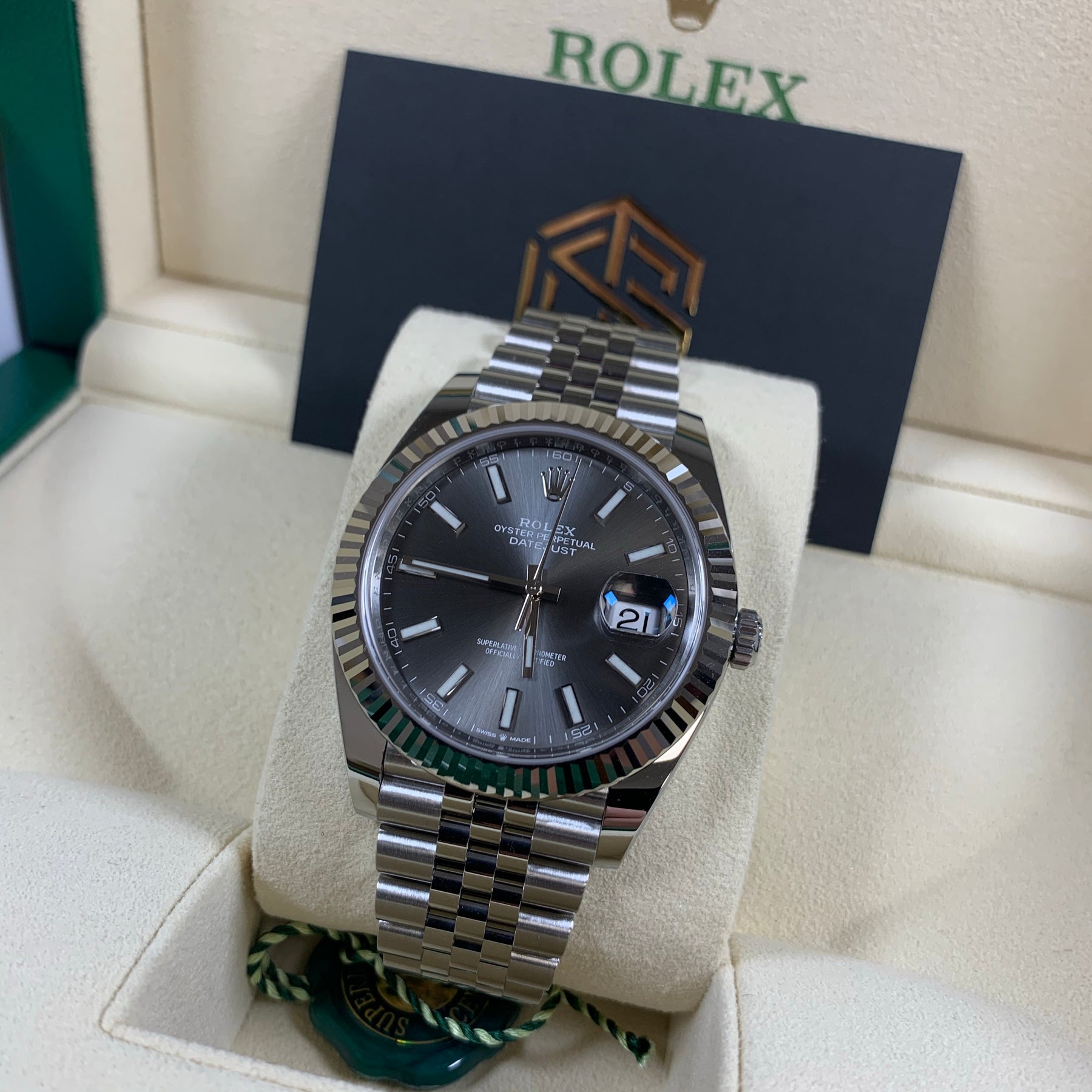 Rolex Datejust 41 126334 Rhodium Dial Jubilee 2020 Brand New Watch ...