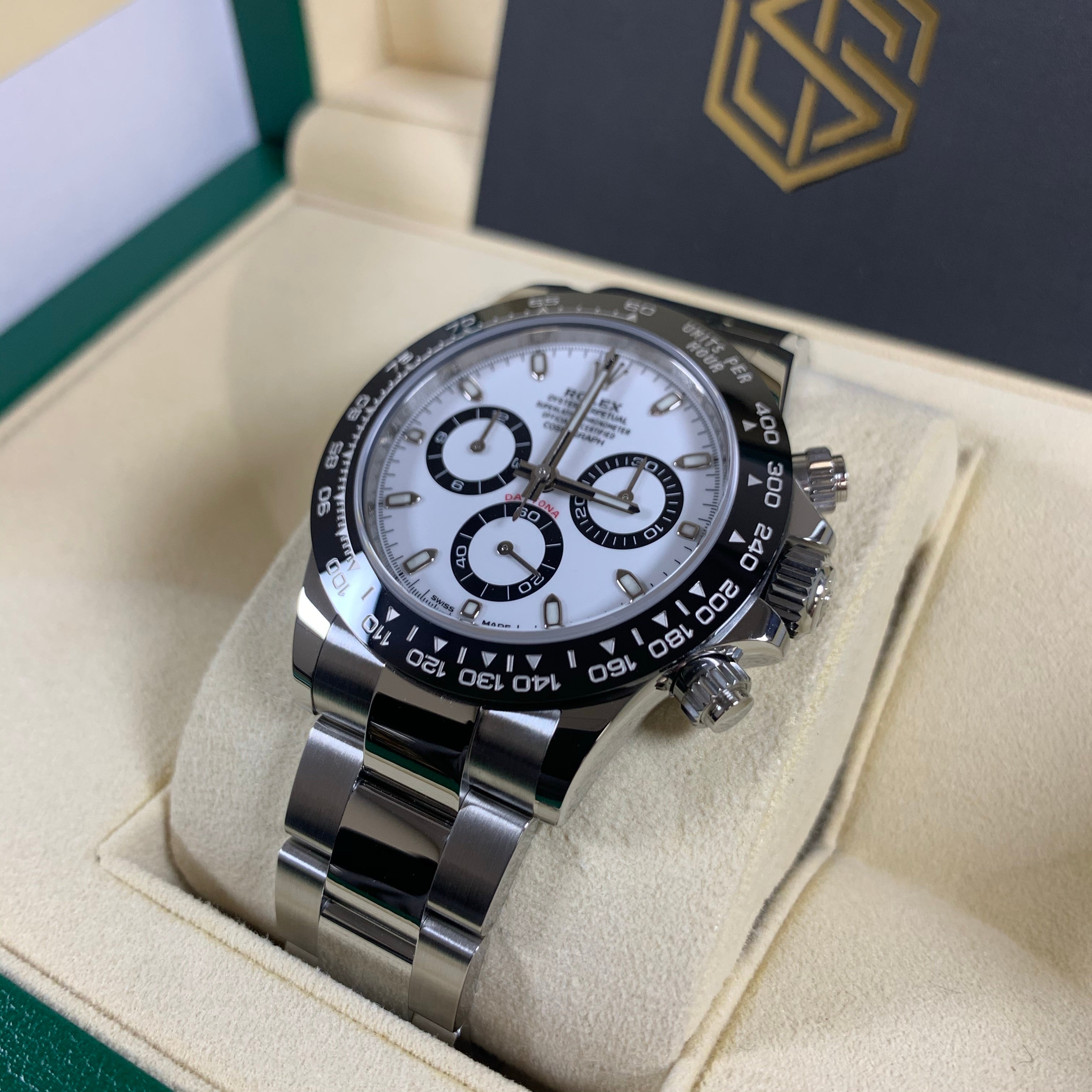 rolex daytona panda uk