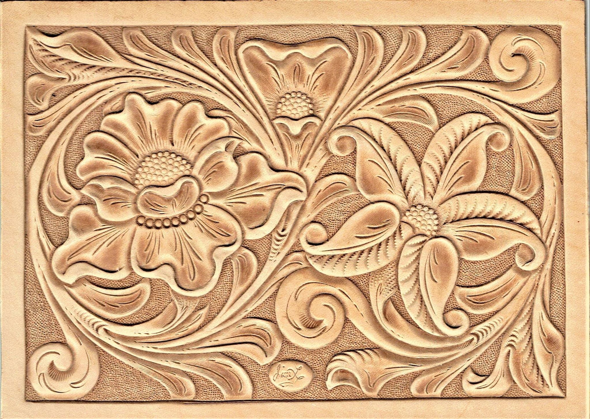 Floral Carving & Design — Alden's School of Leather Trades