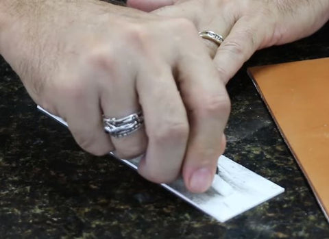 Stropping a Swivel Knife