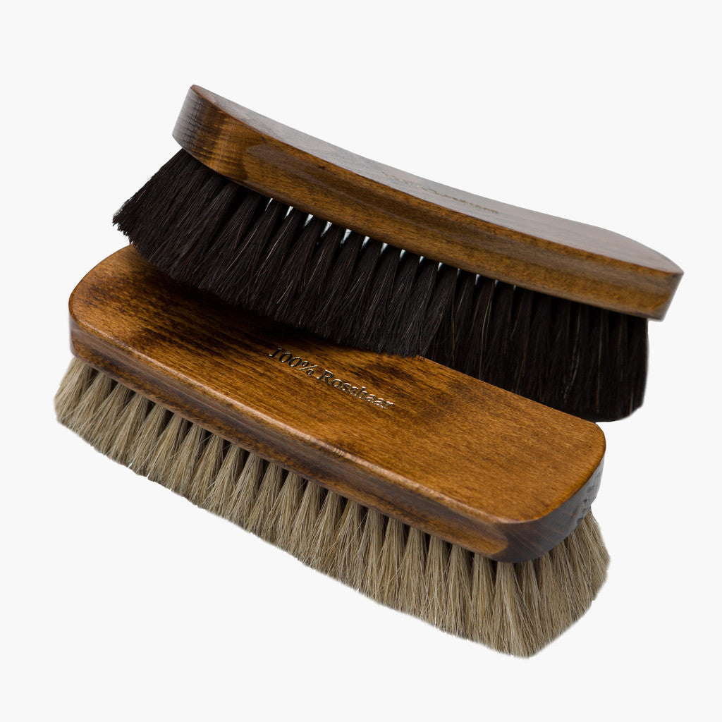 horsehair buffing brush