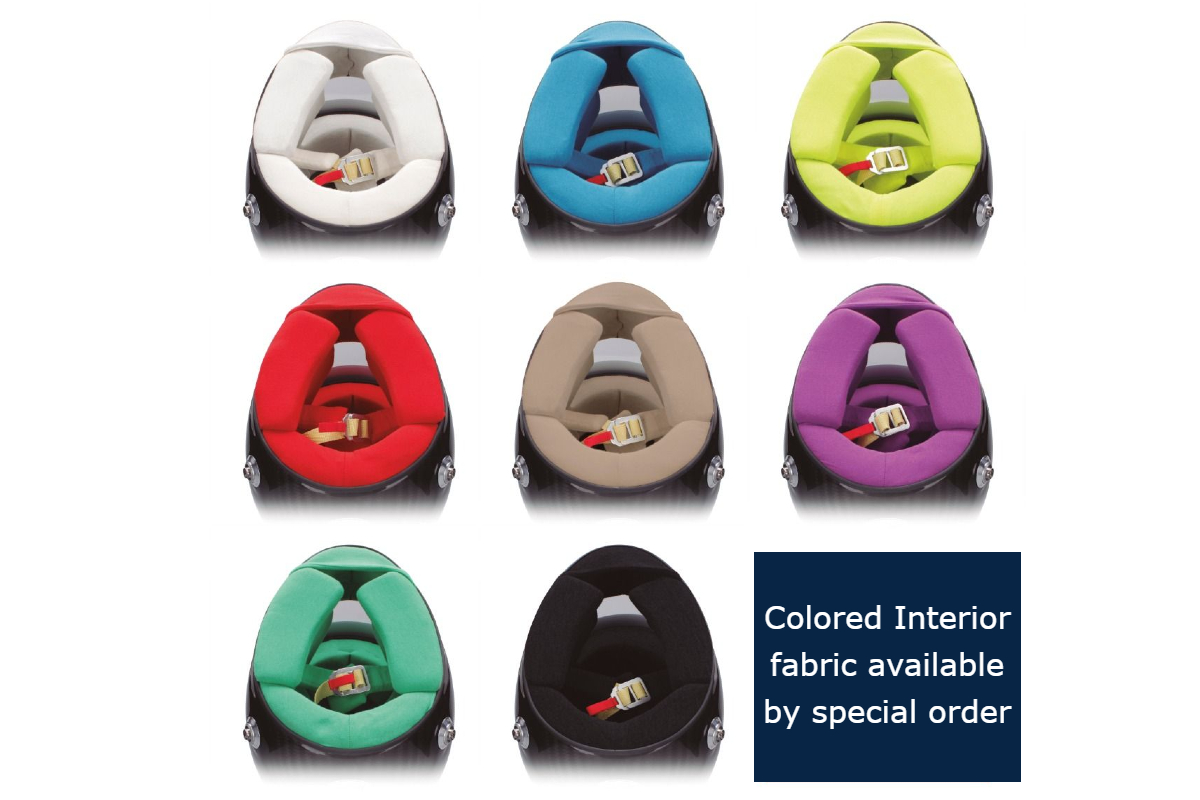 Helmets with various colors