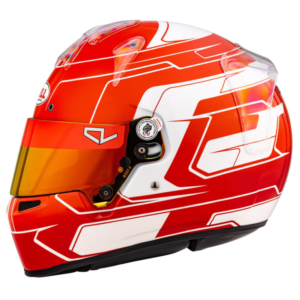 Bell KC7-CMR Youth Kart Helmet, F1 Helmet - Charles Leclerc Signature Series - Fast Racer