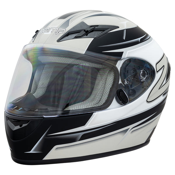 Zamp FS-9 Graphic M2020D & DOT Certificed Motorcycle Helmet - Fast Racer