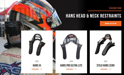 Hans Device - Head & Neck Restraints - Fast Racer