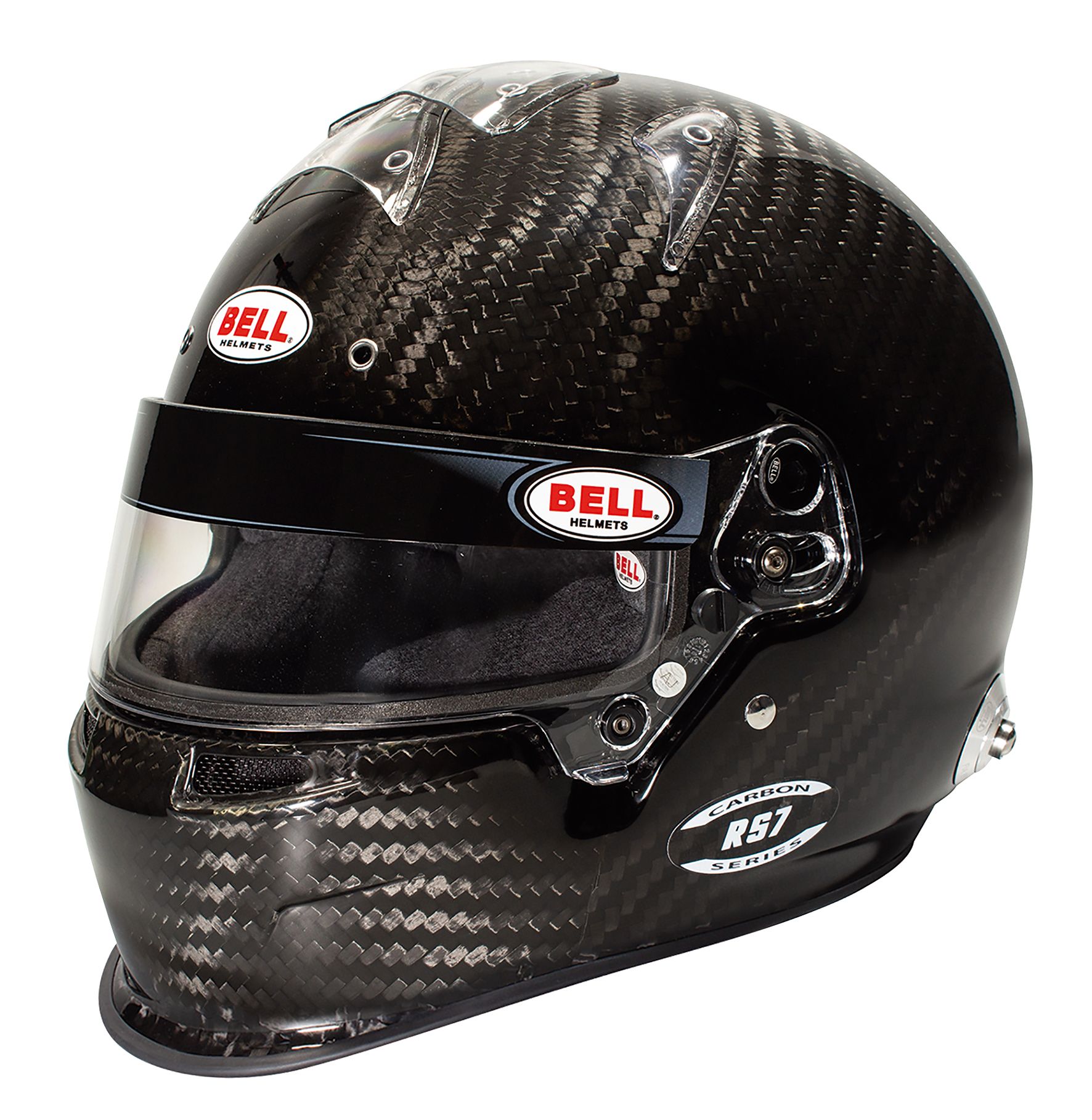 Bell RS7 Carbon Duckbill SA2020 Helmet +FREE Fleece Helmet Bag - Snell SA2020 / 58 (7 1/4)