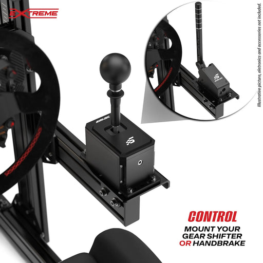 HANDBRAKE ADD-ON FOR GEAR SHIFTER MOUNT AX80 - Extreme Simracing