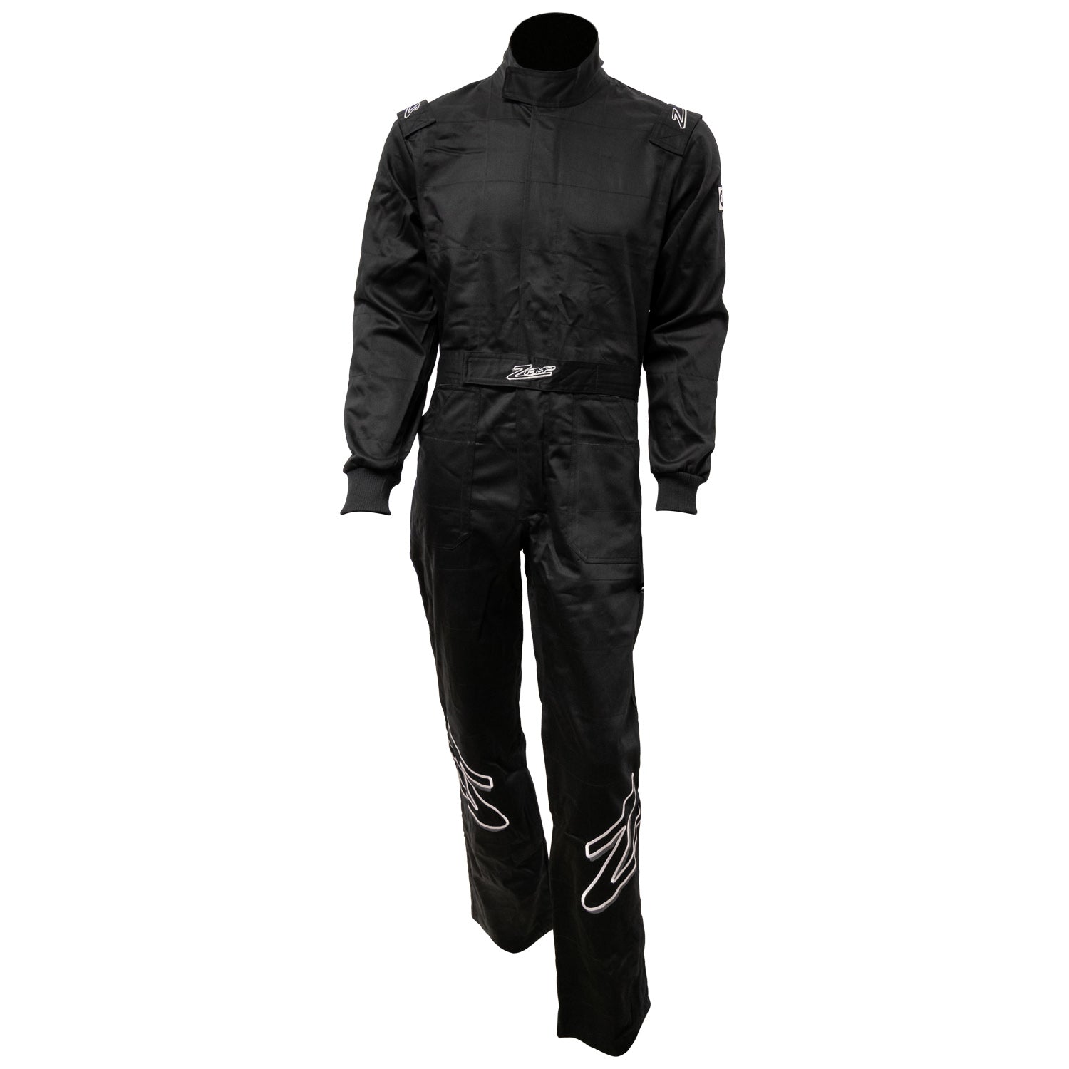 Zamp ZR-10 Youth SFI Single Layer Race Suit - Black / Youth Medium