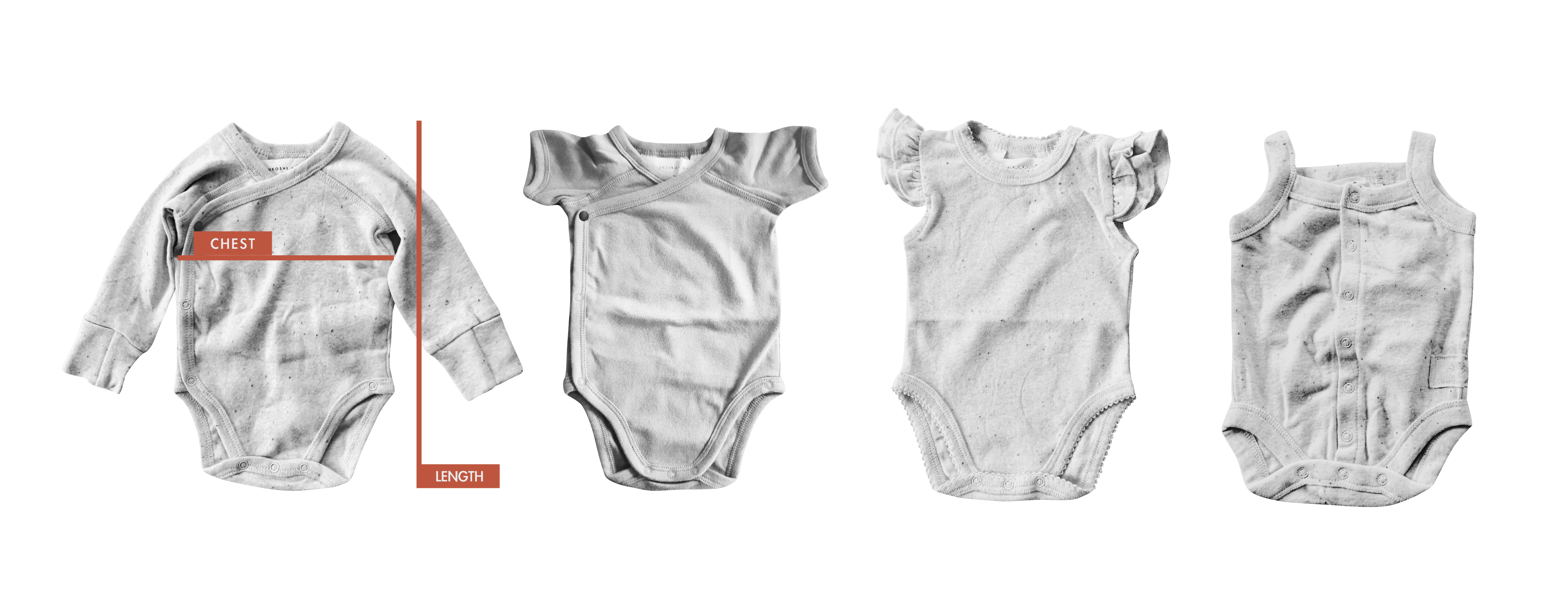 bodysuits size guide