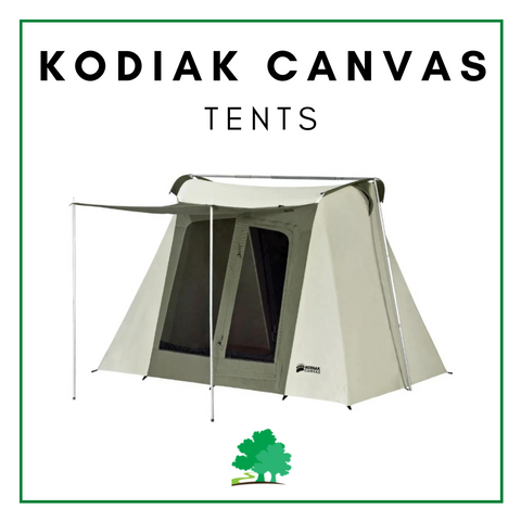 Kodiak Canvas - 9 x 8 ft. Flex-Bow Canvas Tent Deluxe
