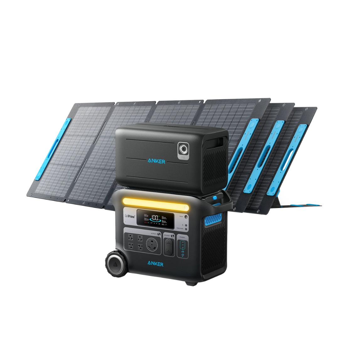 Anker PowerHouse 767 Solar Generator with Expansion Battery (2400W