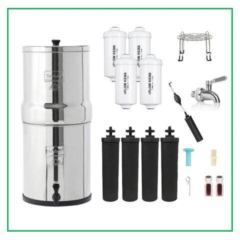 Berkey water filter with bundle deal