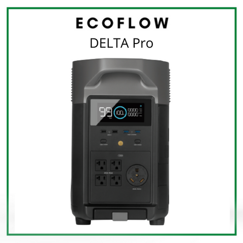 EcoFlow DELTA Pro with display screen