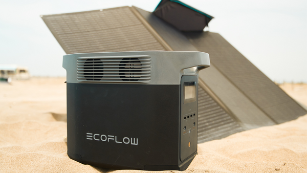 EcoFLow DELTA 2 SOLAR CHARGING