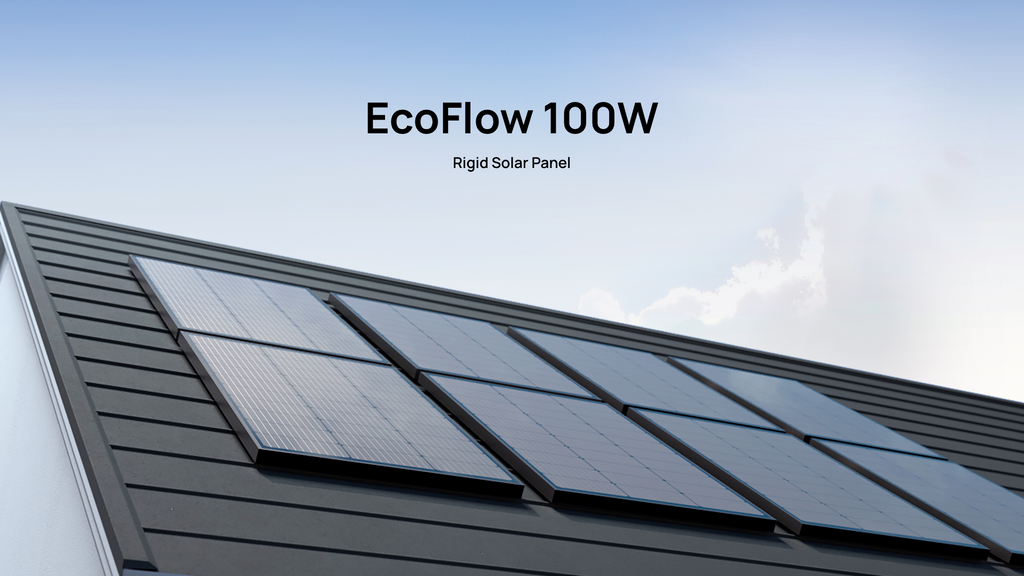 EcoFlow 100w Rigid Panels