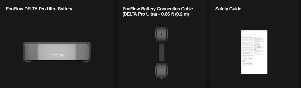 EcoFlow DELTA Pro ULTRA Battery Box