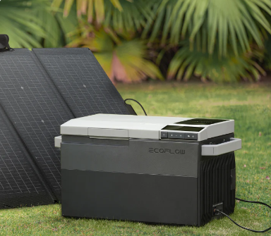 EcoFlow Glacier  Solar Charging