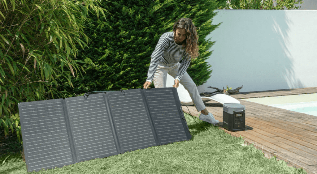 EcoFow DELTA 2 Solar Charging